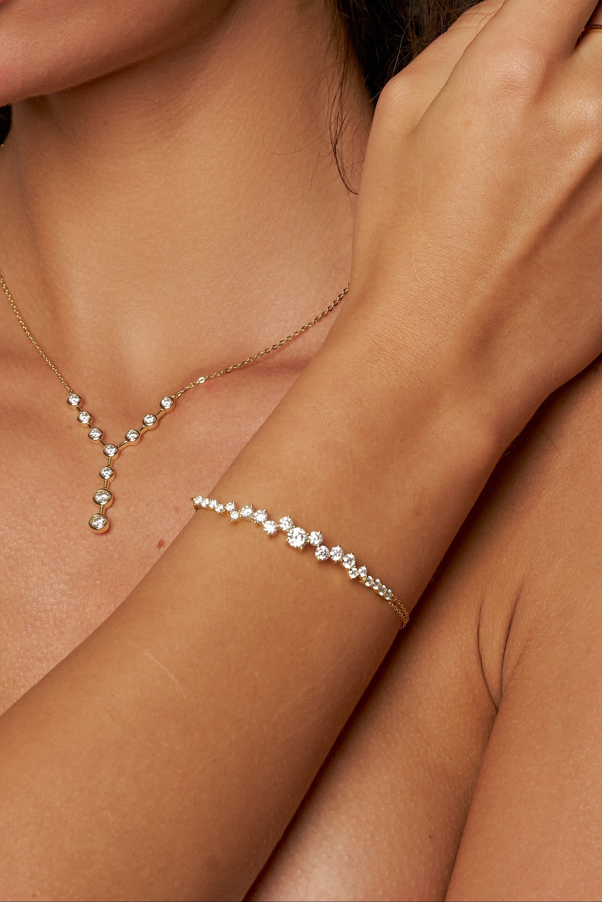 Aureline Moissanite Bracelet